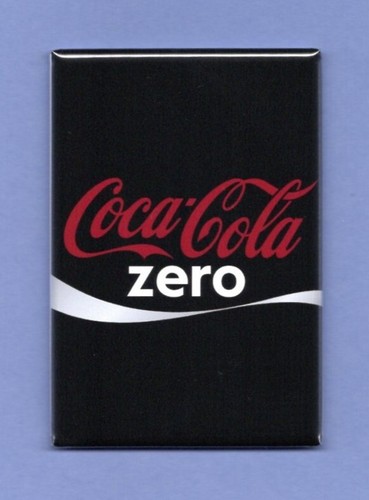 Coke zero logo 2x3 fridge - logo,