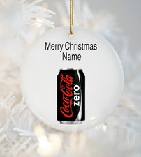 coke zero gift, add name, xmas