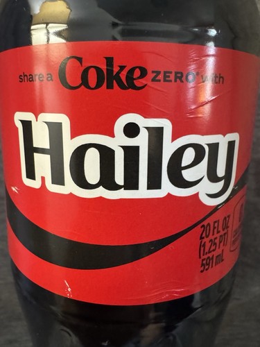 Share coke with hailey - a,