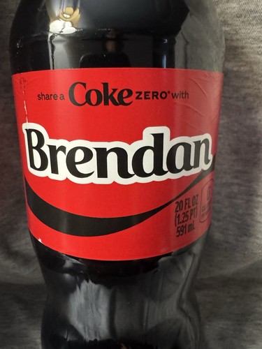 Share coke with brandan - share, a