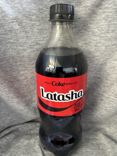 Share coke with latasha - with,