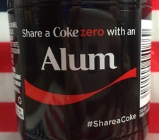 Share A Coke Zero With An Alum
