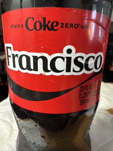 Share coke with francisco - a,
